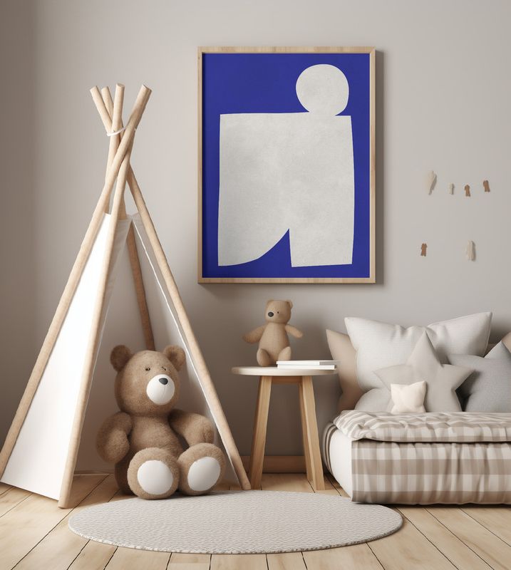 Blue and white art 2