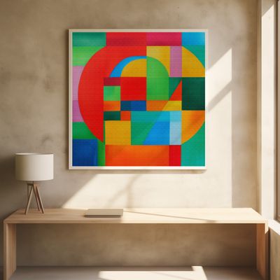 Vivid Geometric Dance