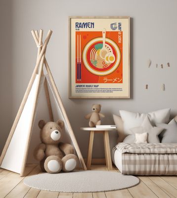 Ramen Japanese Food Print