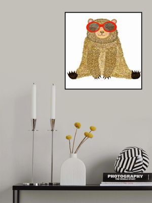 Bear with Red Sunglasses