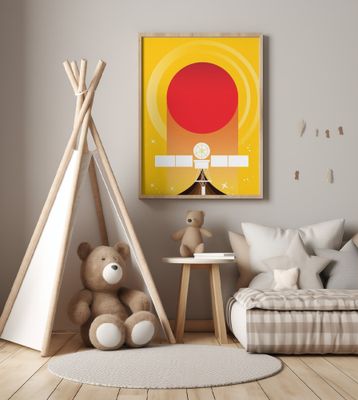 Mars Space Satellite