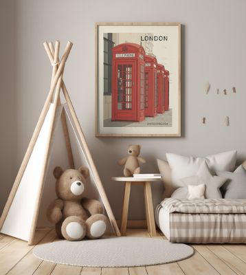 London Travel Poster