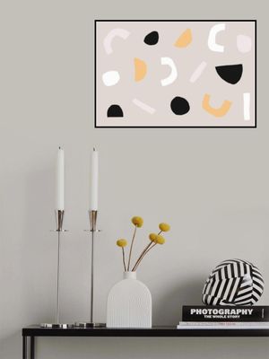 Geometric Shapes in Neutral Tones