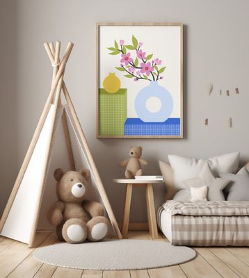 Sakura Pottery Decor