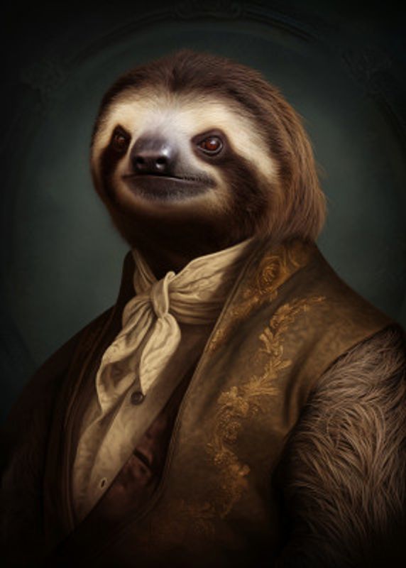 Sloth Portrait
