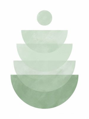 Green Serenity Layers