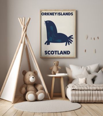 Orkney Islands Scotland Vintage Travel