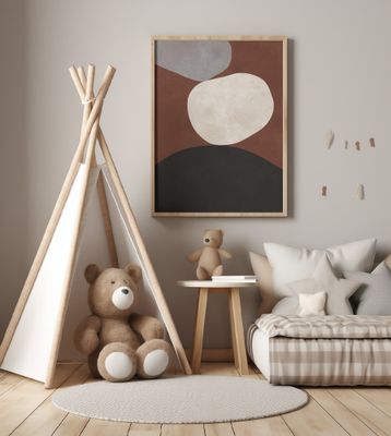 Expressionist abstract shapes 3