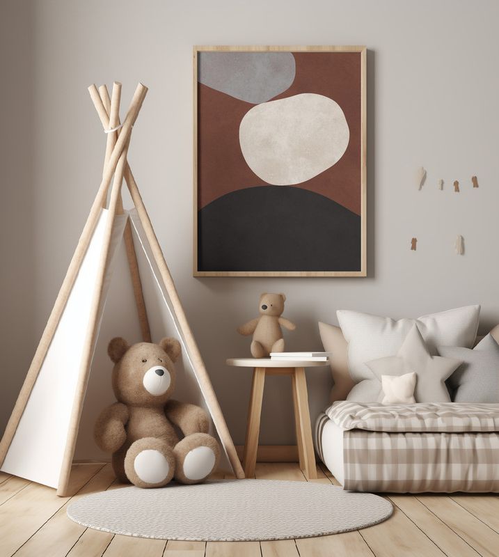 Expressionist abstract shapes 3