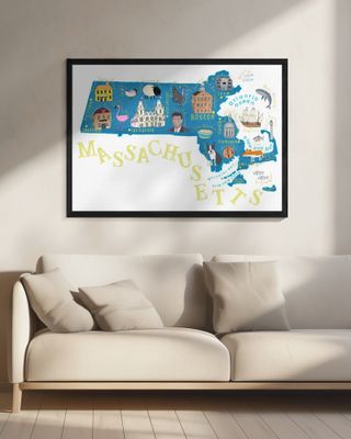 Massachusetts Travel Map