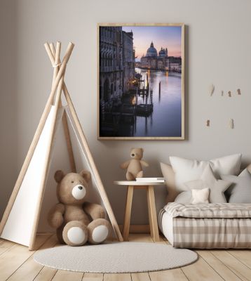 Venice, sunrise from the Academia bridge