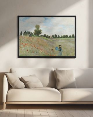 Poppy Field Near Argenteuil (1873)