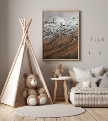 Snowy Peaks Serenity