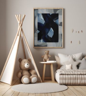 Abstract Brush Strokes 150x