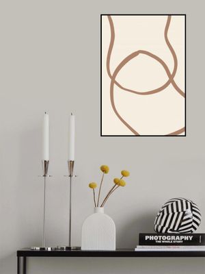 Abstract Lines Mocha 6