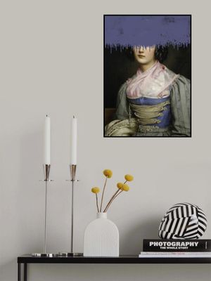 Portrait of Vintage Woman Collage