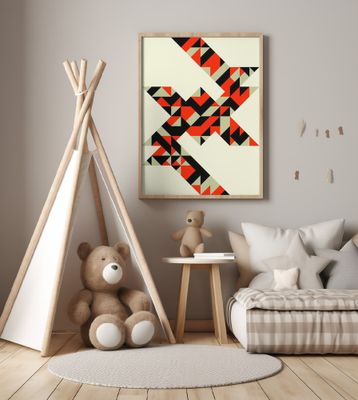 Zigzag Geometric Design