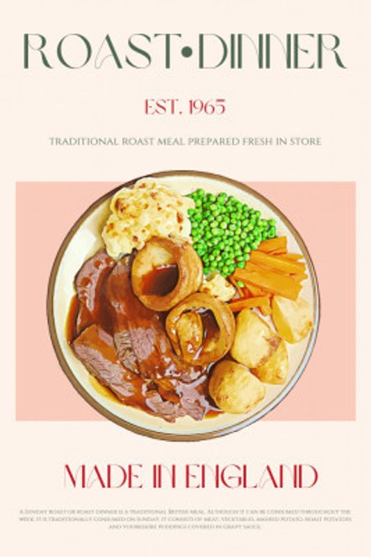 Roast Dinner Print
