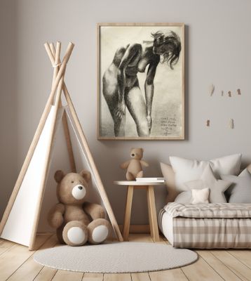 Model Study, after Laure Albin Guillot - 25-08-22