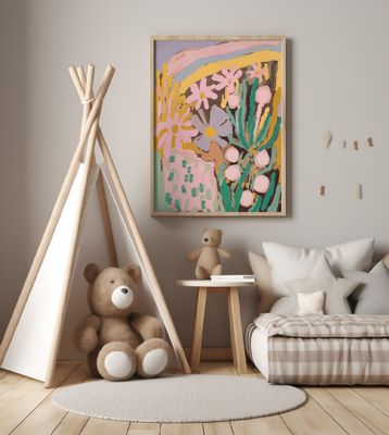 Floral Harmony Burst