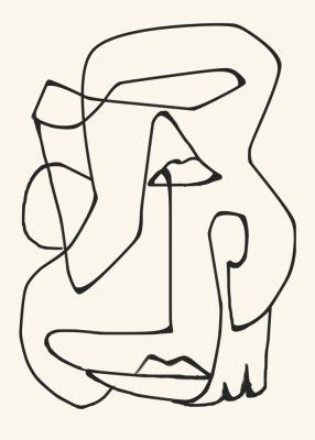 Abstract Line Art