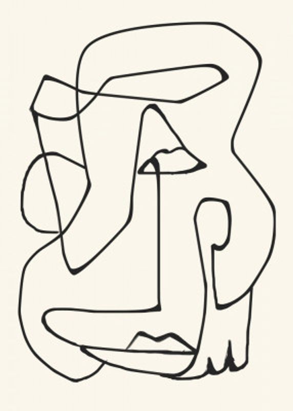 Abstract Line Art