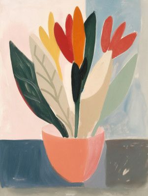 Flowers In a Vase