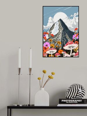 Mushrooms and Mountain