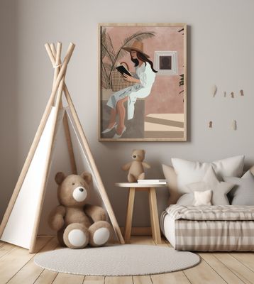 Peaceful Reading Nook