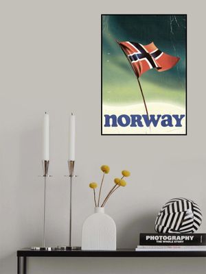 Norway Vintage Travel Poster