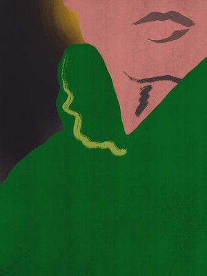 Portrait In Green Blouse