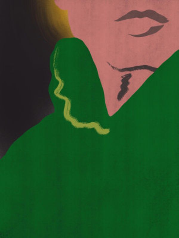 Portrait In Green Blouse