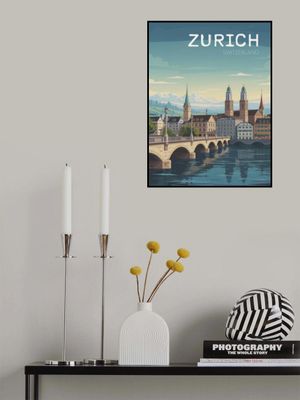 Zurich Travel Poster