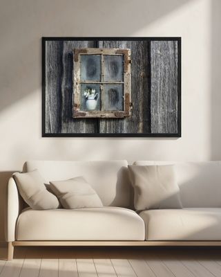 Spring flowers in the window