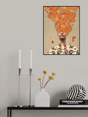 Bird Flight In Autumn