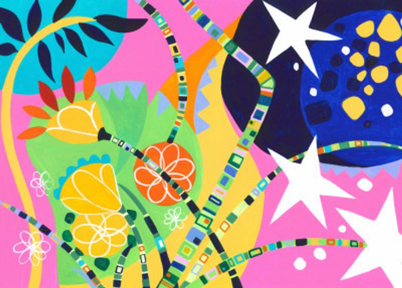 Spring Evening Flora