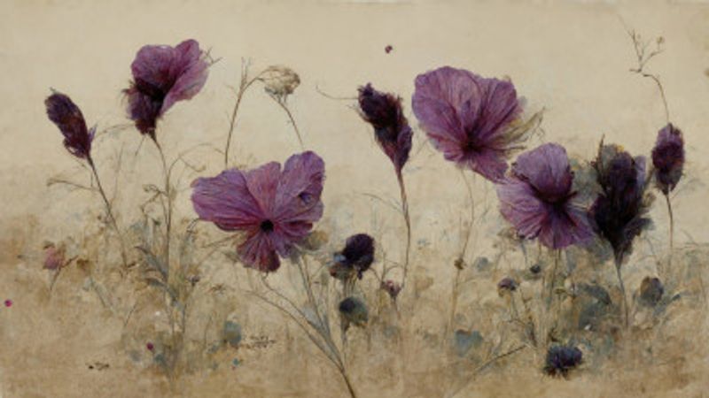 Purple Bloom Whispers