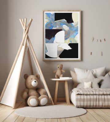 Blue Neutral Beige Black 3