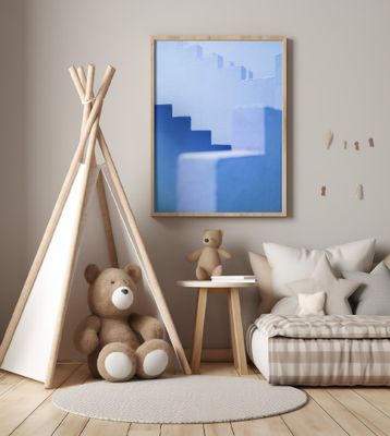 Muralla Roja in blue