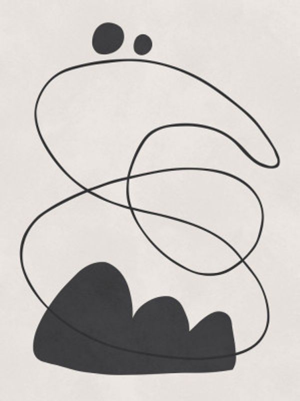 Expressionist forms and lines 12