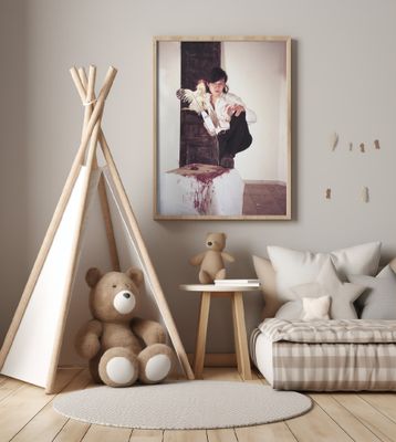 Koraz Bird, Kanat Ibragimov - 2 Photo documentation of the project that took place in Moscow, Marat Gelman Gallery. January 12, 1997.