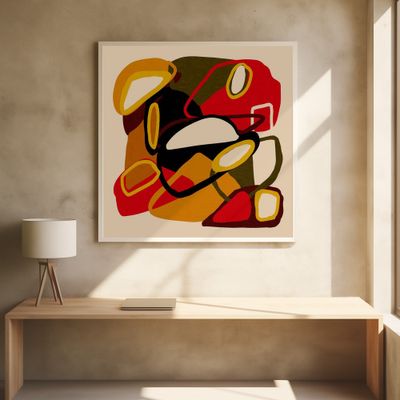 Bold move Abstract patterns circles