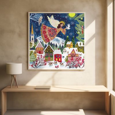 Angel of Peace square Christmas