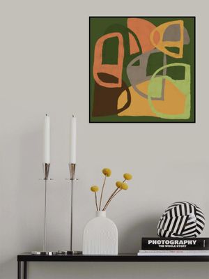 Abstract patterns in earth colours