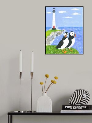 Puffins By the Sea