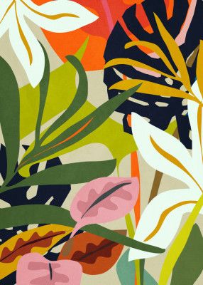 Jungle Abstract Pattern