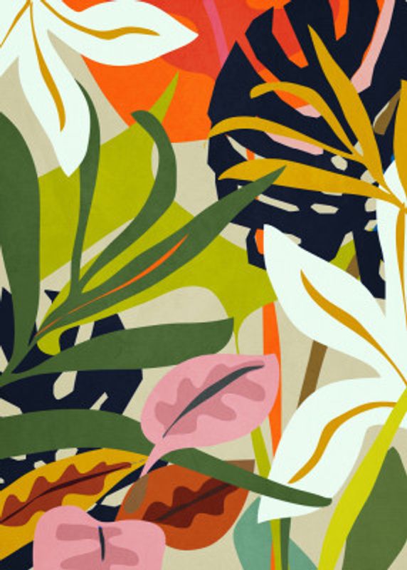 Jungle Abstract Pattern