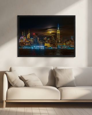 Super Blue Moon 2018, New York City