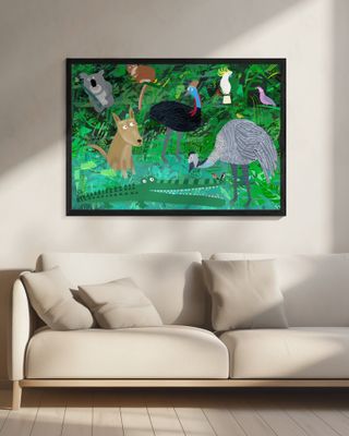 Funny Australian Animals in the Jungle by Carla Daly