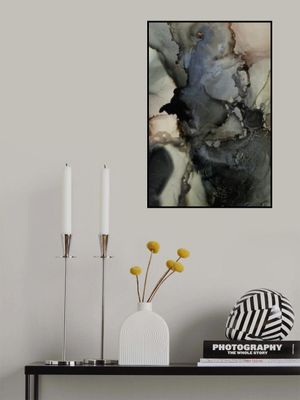 Organic Shapes With Black and Gray Tones